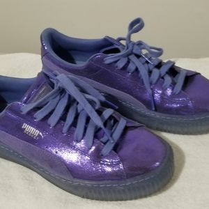 Used one of a kind shiny purple PUMAS